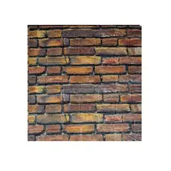 GENERICO - PACK DE 10 Laminas 3D Panel Autoadhesivas 70x77 Muralla Ladrillo