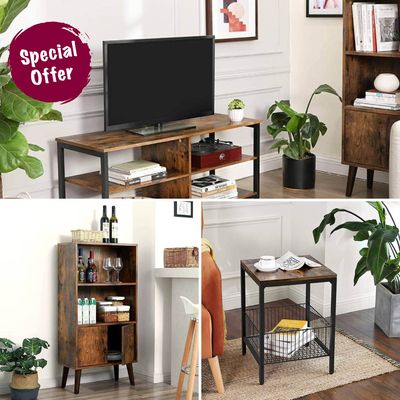 Imagen 2 del producto Rack Smart TV Mueble Auxiliar y Arrimo con rejillas - Combo-005