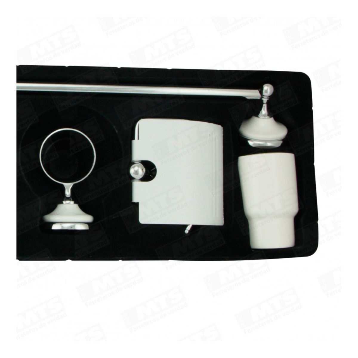 TAUMM - ACCESORIO BAÑO 7UN CERAMICA BLANCA TAUMM/MIMBRAL