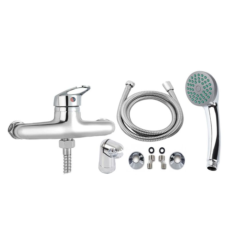 GENERICO - Set Completo Llave Monomando Ducha Cromada