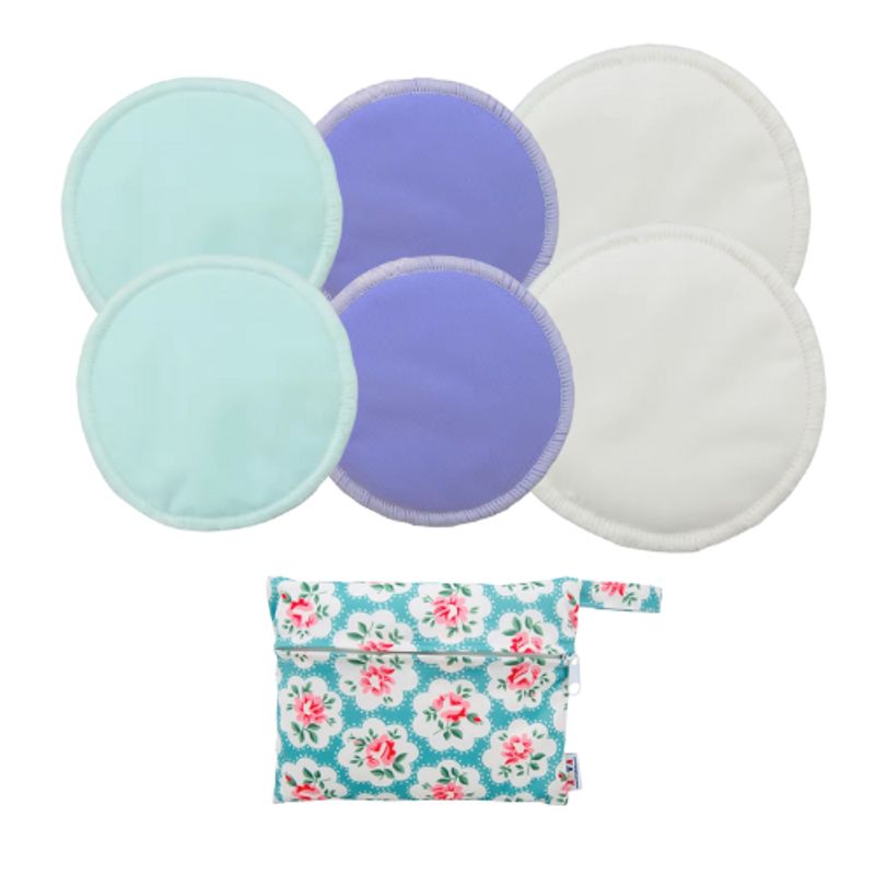 ALVABABY - Absorbentes de Leche Reutilizables Bambú