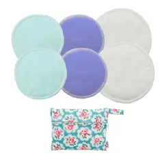 ALVABABY - Absorbentes de Leche Reutilizables Bambú