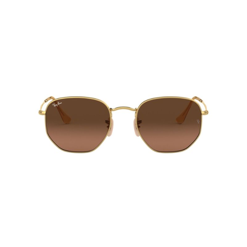 RAY BAN - Lentes De Sol Hexagonal Dorado