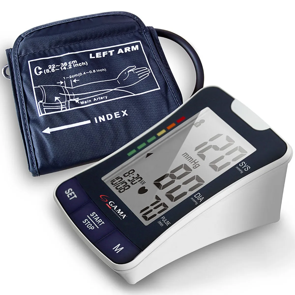 GAMA - Tensiometro De Brazo Gama Bp 1307 Toma Presión Doméstico