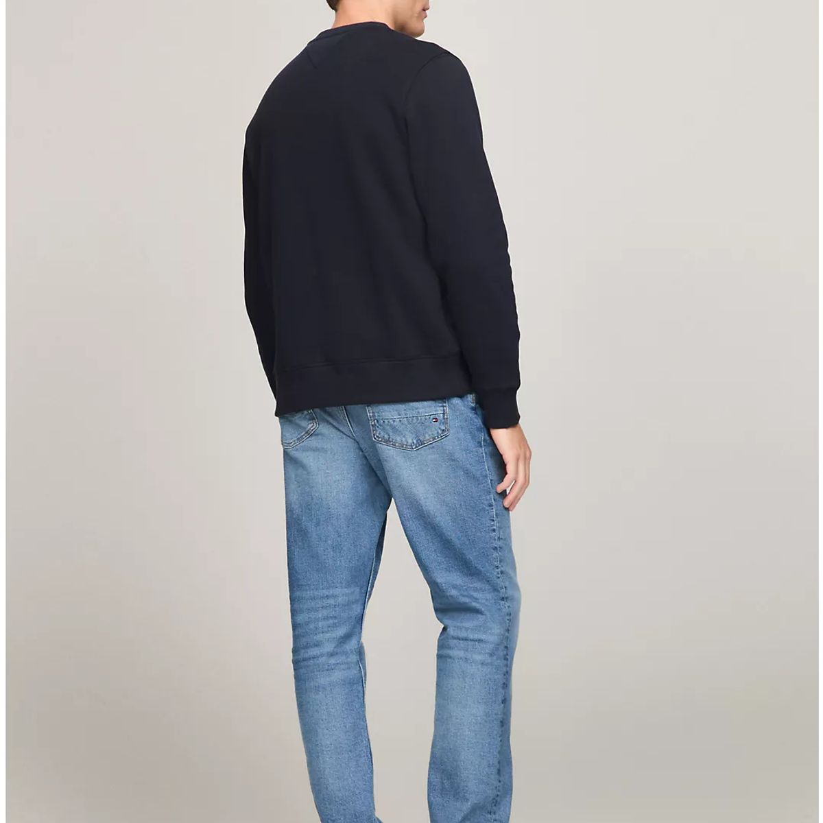 TOMMY HILFIGER - Polerón Essential Solid Azul Tommy Hilfiger