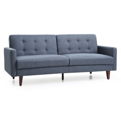 Imagen 2 del producto Futón Violet 3 Cuerpos Tela Azul