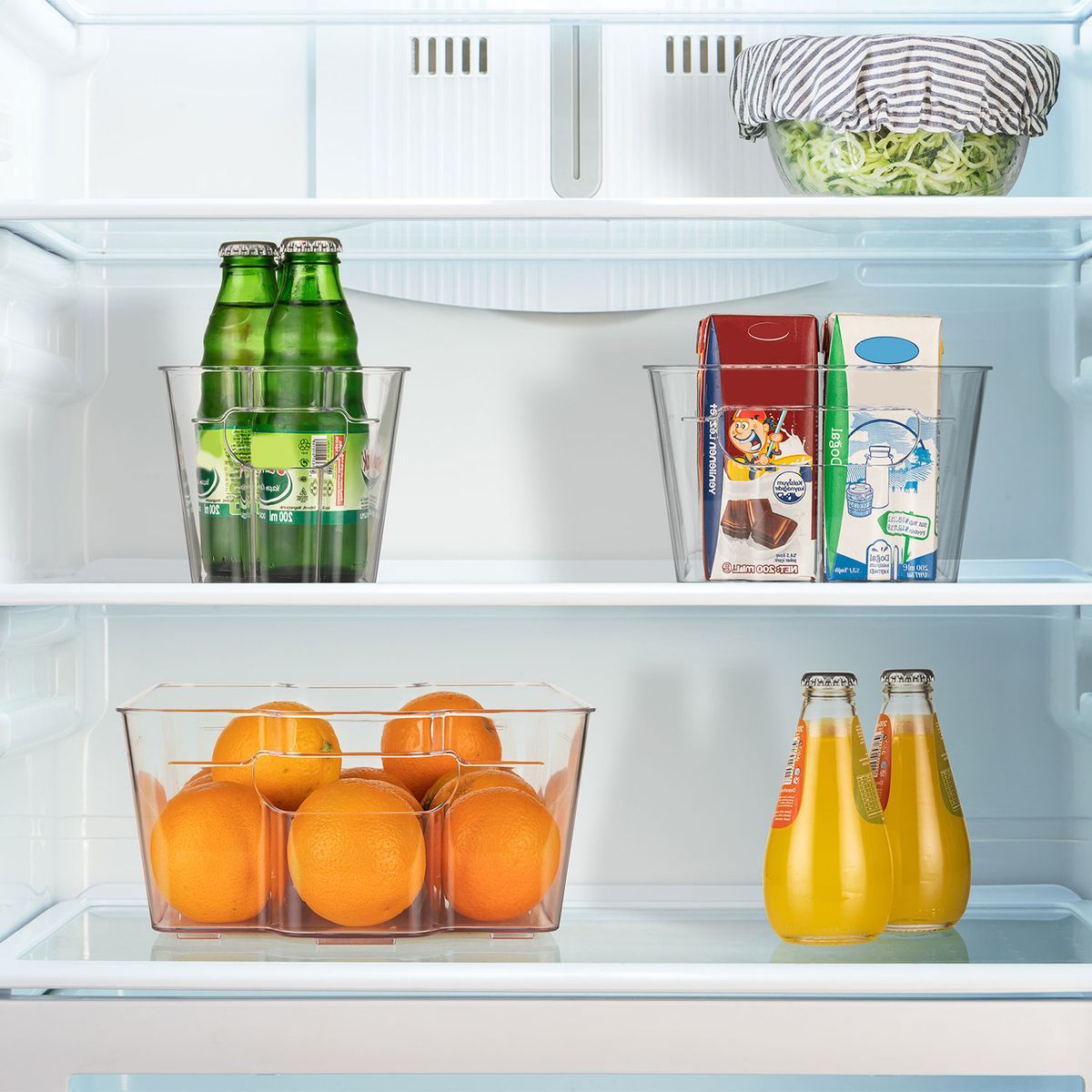 INSPIRACCI - CONTENEDOR ORGANIZADOR REFRIGERADOR S CLEAR