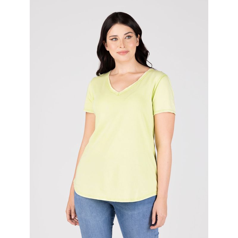 LINEATRE - Polera Pistacho Lineatre
