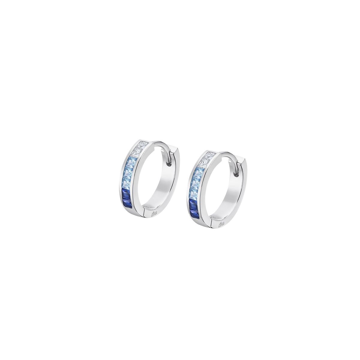 LOTUS SILVER - Aros LP3396-4/6 Lotus Silver Mujer Hoops