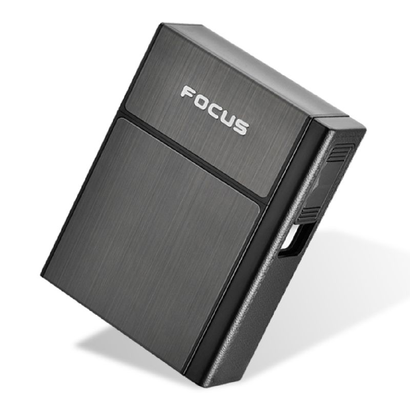 MILLAM - Estuche Cigarrera con Encendedor Electronico Recargable USB