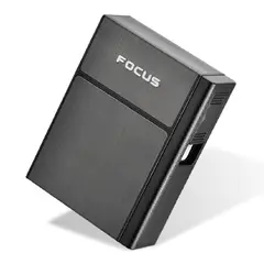 MILLAM - Estuche Cigarrera con Encendedor Electronico Recargable USB