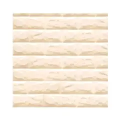 GENERICO - PACK DE 10 Laminas 3D Panel Autoadhesivas 70x77 Pared Ladrillo Beige