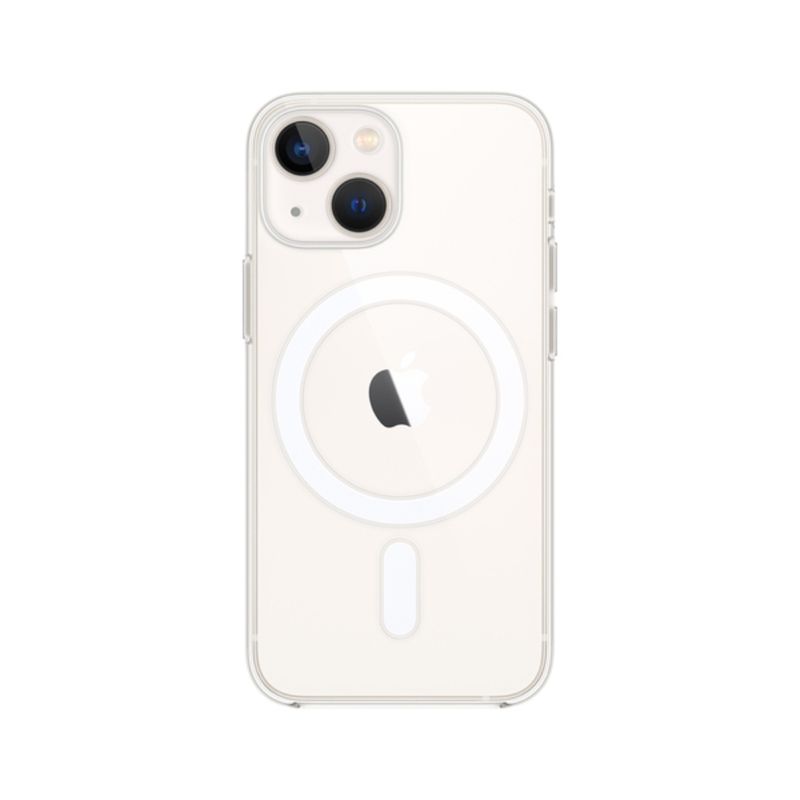 SPACEZAT - Carcasa Para iPhone 14 Transparente Tpu Con Magsafe + Lámina