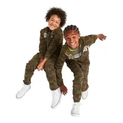 OLD NAVY - Polerón Logo Con Cierre Y Capucha Niño Verde
