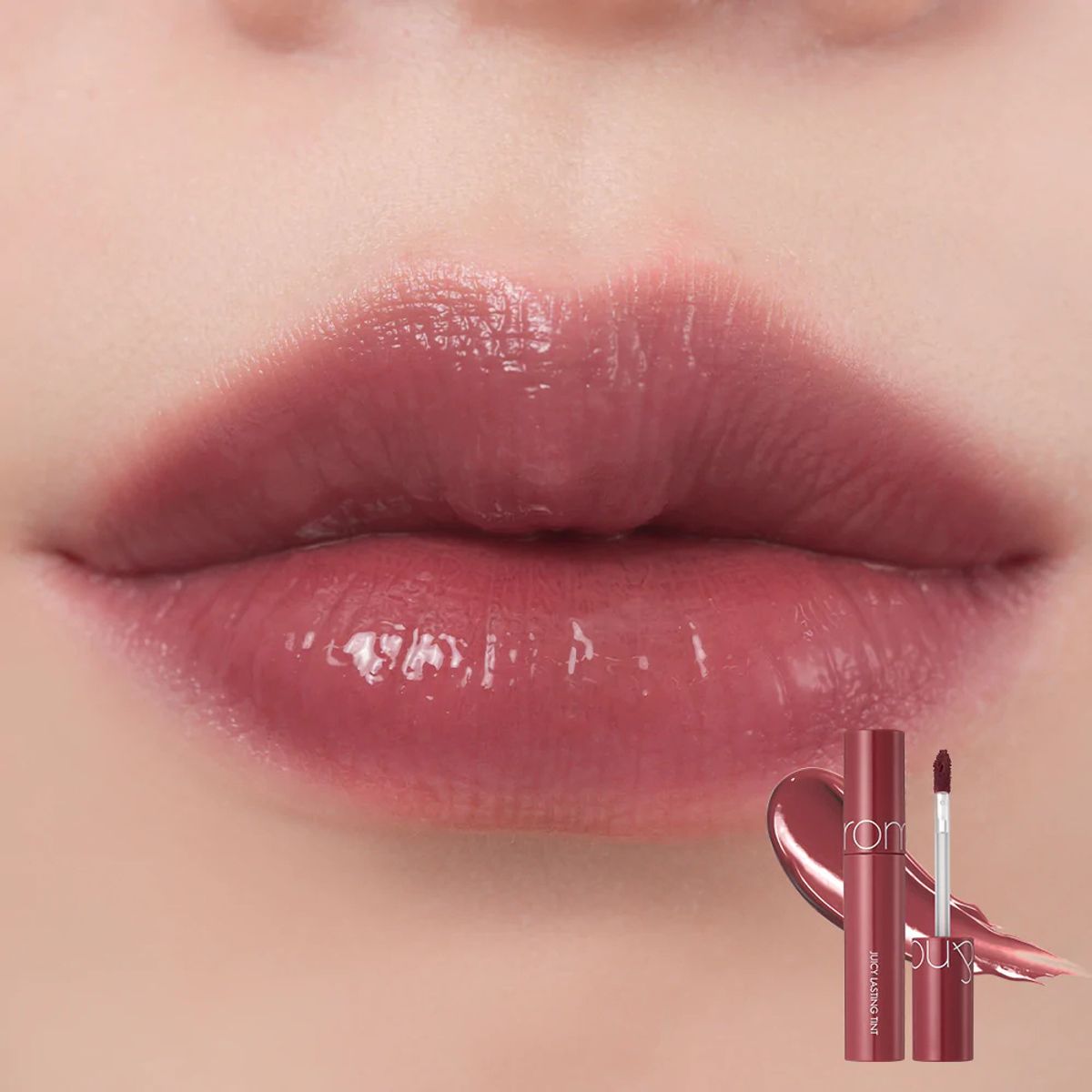 ROMAND - Tinte Labial Juicy Lasting Tint Almond Rose 19 Romand