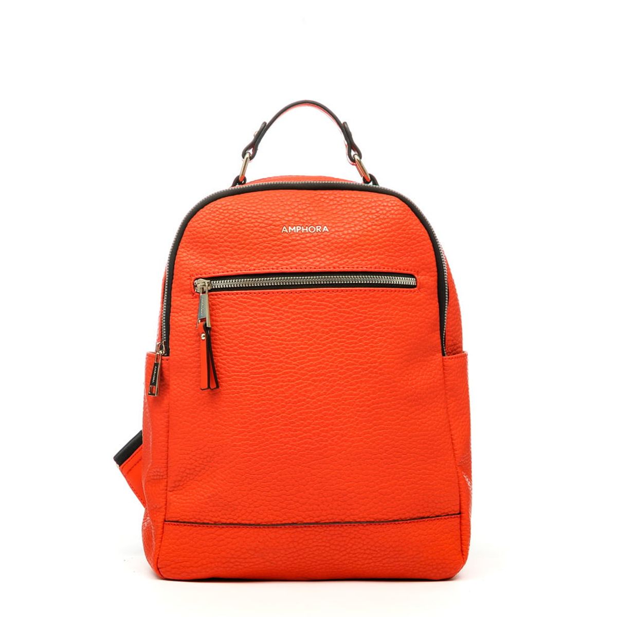 AMPHORA - Mochila mediana jeno rojo tomate