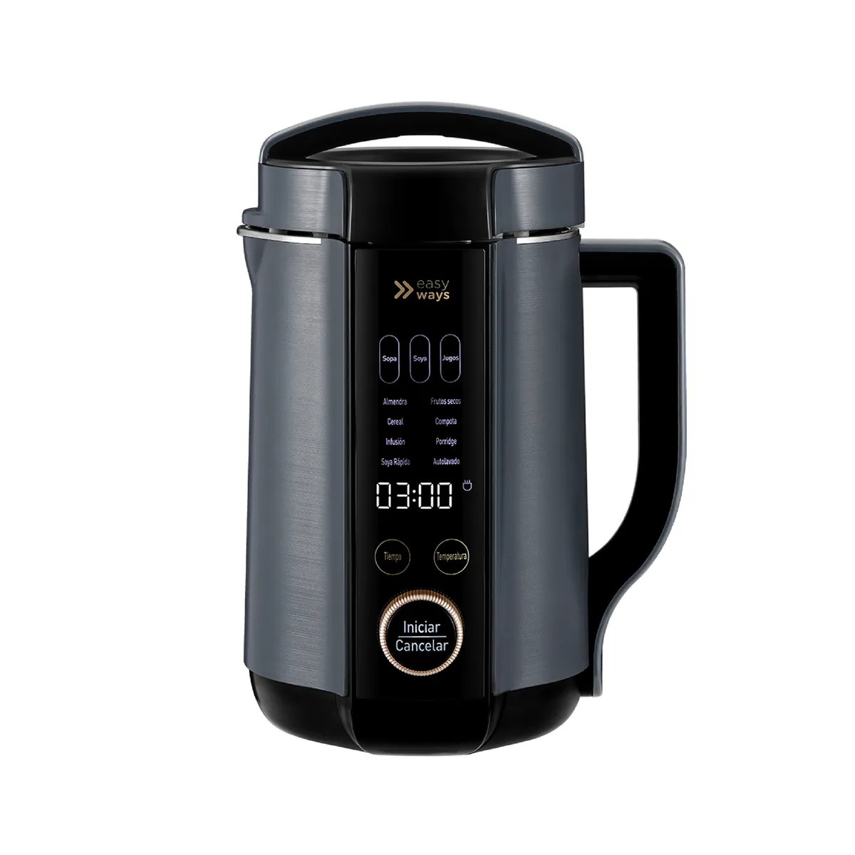 EASYWAYS - Maquina para Leches Vegetales, Sopas, Batidos y milk Good Milk 1,3 Lt EasyWays