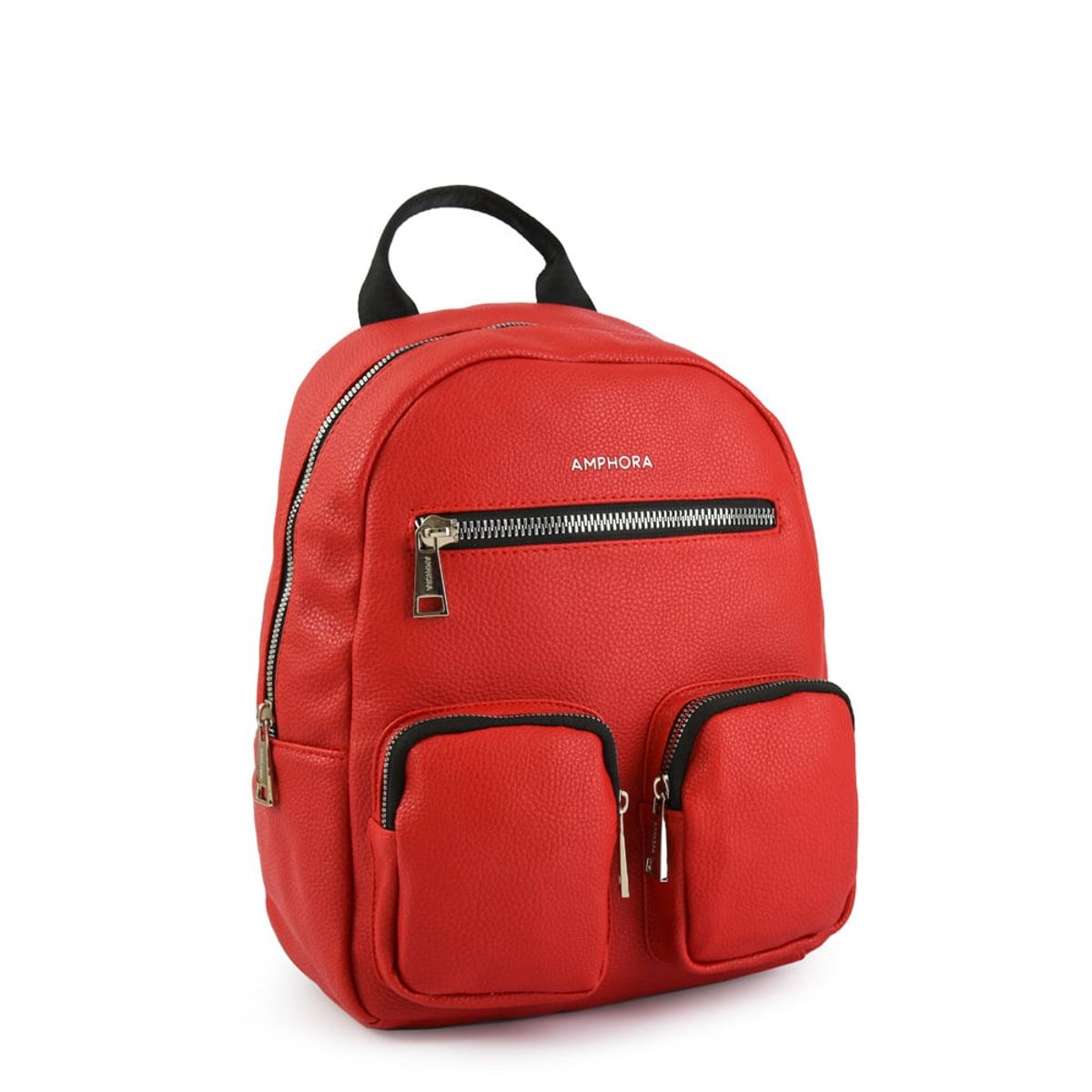 AMPHORA - Mochila mediana almu rojo