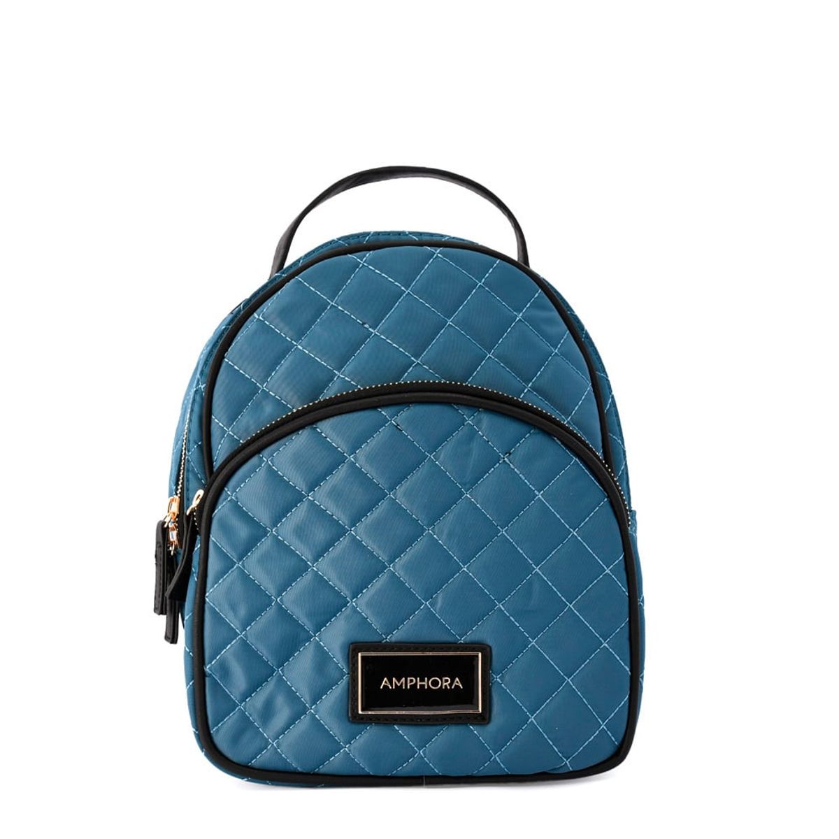 AMPHORA - Mochila boogie mediana denim