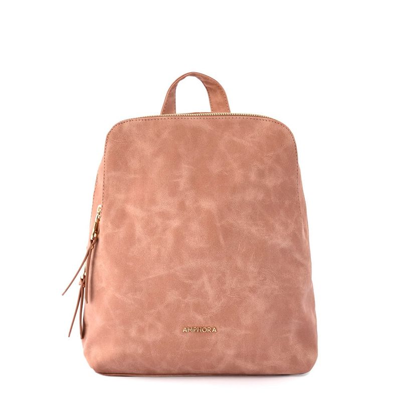 AMPHORA - Mochila Mediana Noray Rosa Viejo