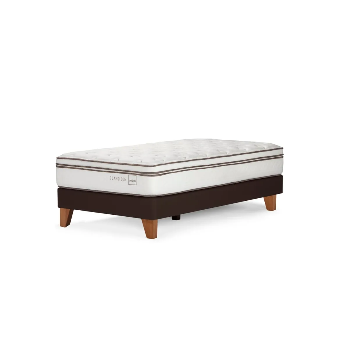 ROSEN - Cama Europea Rosen Classique+ 1,5 Plazas 105 x 200 cm