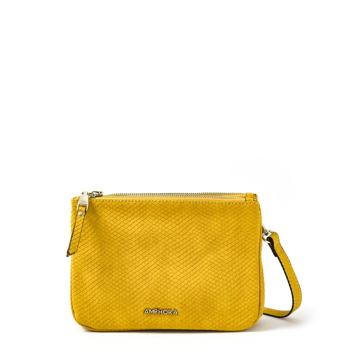 AMPHORA - Cartera Bandolera Pequeña Erilyn Amarillo