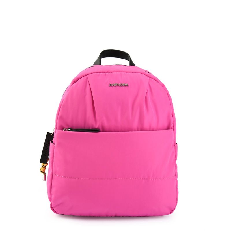 AMPHORA - Lumière mochila mediana fucsia