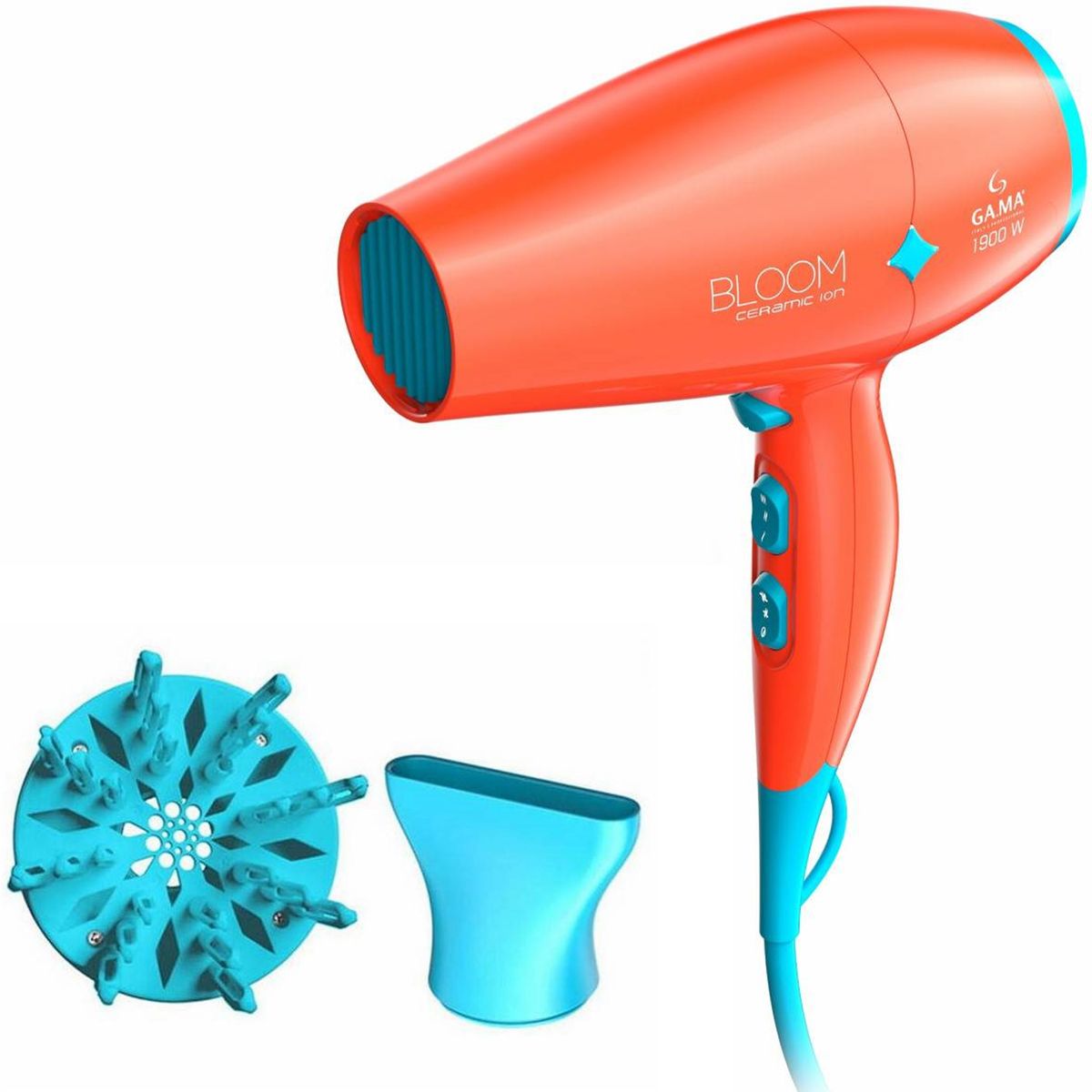 GAMA - Secador De Pelo Gama Diamond Bloom Ceramic Ion