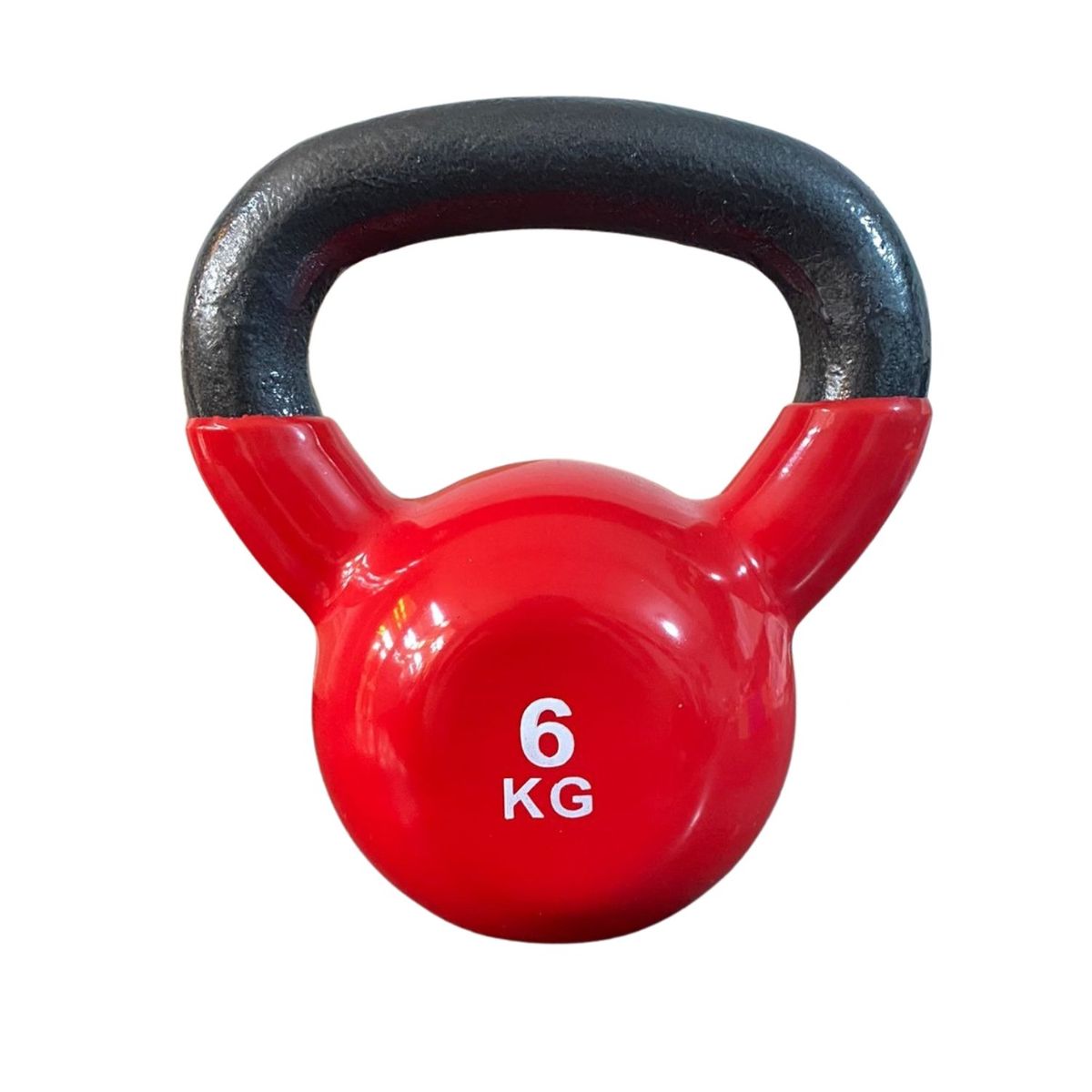 CRUSEC - Pesa Rusa Kettlebell 6kg Acero Y Vinilo