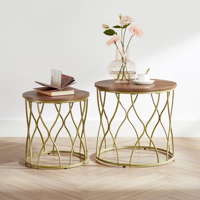 Imagen 2 del producto Set mesa de centro Gold Premium