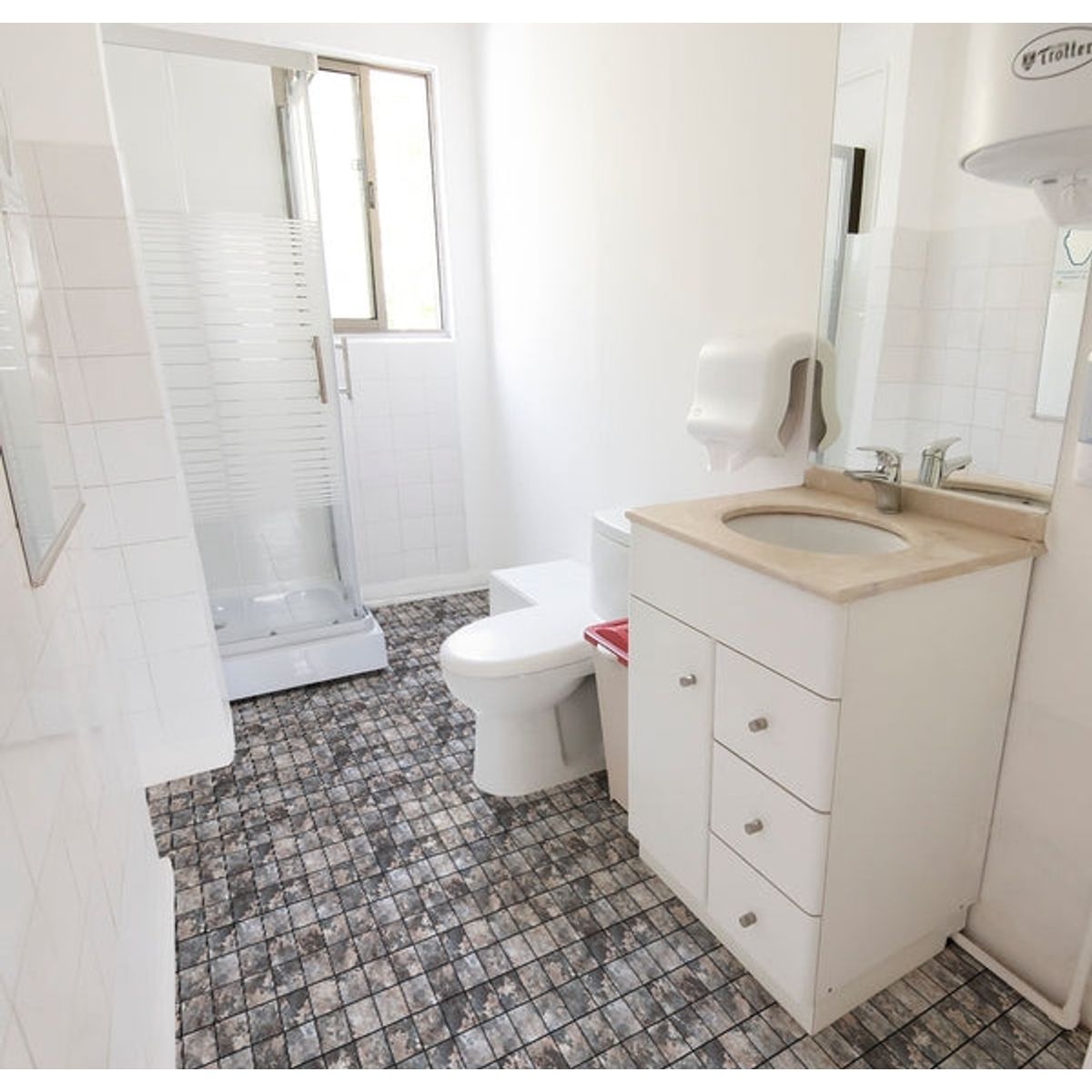 DEKOFIX - Azulejos autoadhesivos decorativos formato grande Toscana