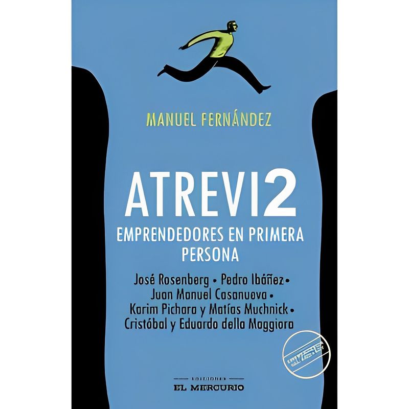 TOP10BOOKS - LIBRO ATREVI2 / MANUEL FERNANDEZ / EL MERCURIO