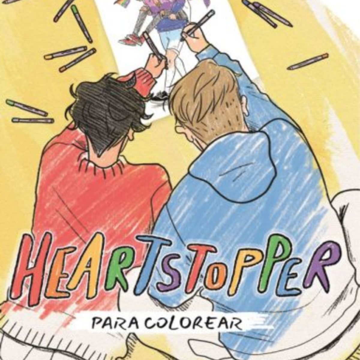 TOP10BOOKS - LIBRO Heartstopper Para Colorear - Heartstopper Para Colorear