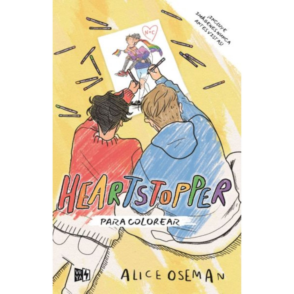 TOP10BOOKS - LIBRO Heartstopper Para Colorear - Heartstopper Para Colorear