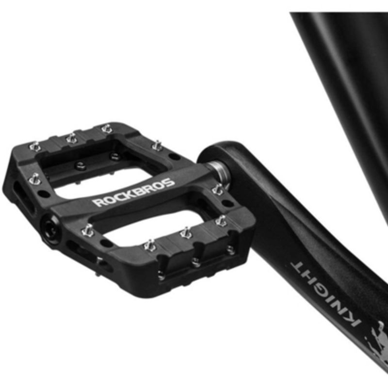 ROCKBROS - Pedales Rockbros Plataforma Bicicleta Mtb Bmx Urbana Pines