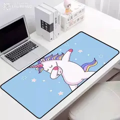 DEFF - Mouse Pad Gamer 90x40cm Mousepad Xl Unicornio Pop M23