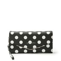 Billetera cierre exterior eclat grande mix color