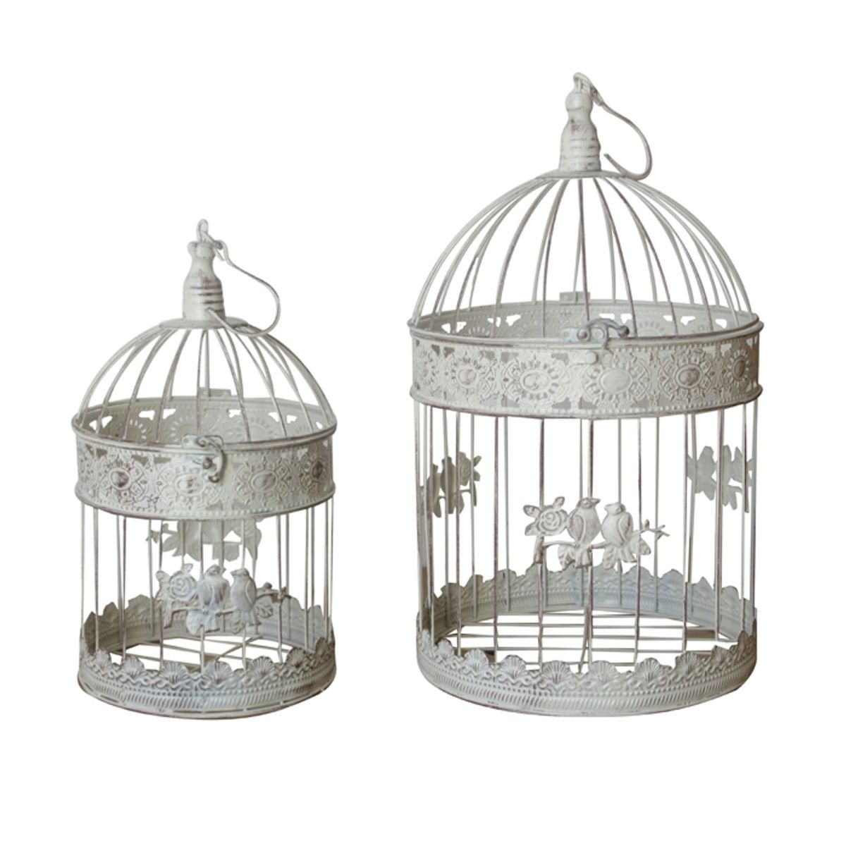 GENERICO - JAULA PROVENZAL 2 UNIDADES XL (25 x 25 x 43 cm).