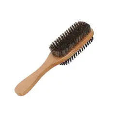 GENERICO - Cepillo Pulidor Doble Para Barba Y Cabello Barberia