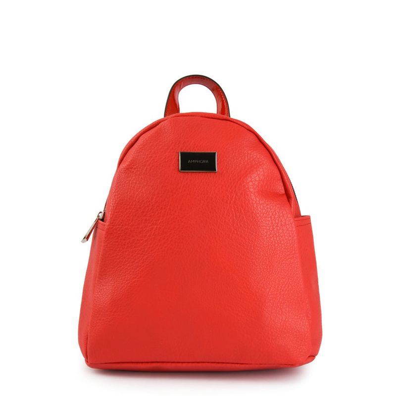 AMPHORA - Mochila mediana ana rojo