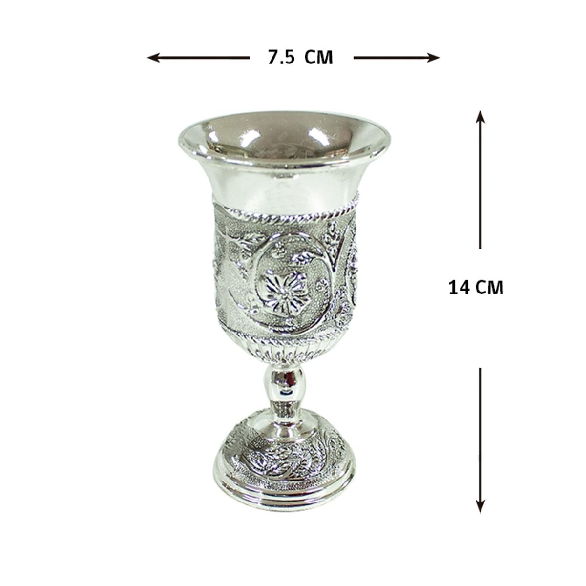 MSA MUEBLES SANTA ANA - Copa Clasica Plaqué color Plateado