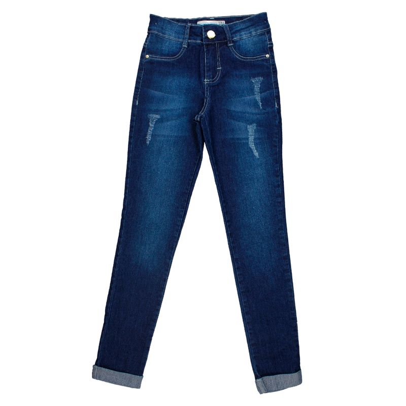 BUBBLE GUMMERS - JEANS BUBBLEGUMMERS NIÑA PHYGITAL AZUL
