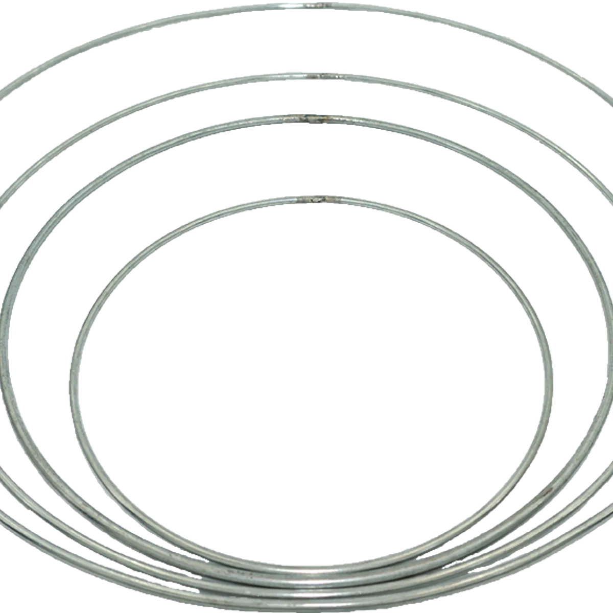 GENERICO - Argolla soldada 15cm Aprox macrame, mandalas, atrapasueños