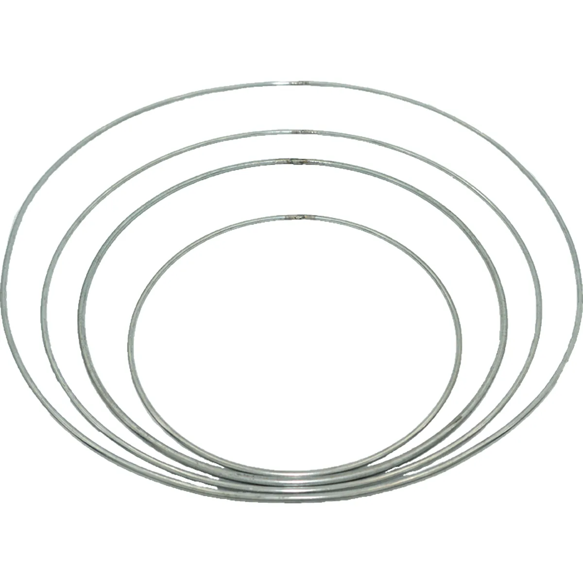 GENERICO - Argolla soldada 15cm Aprox macrame, mandalas, atrapasueños