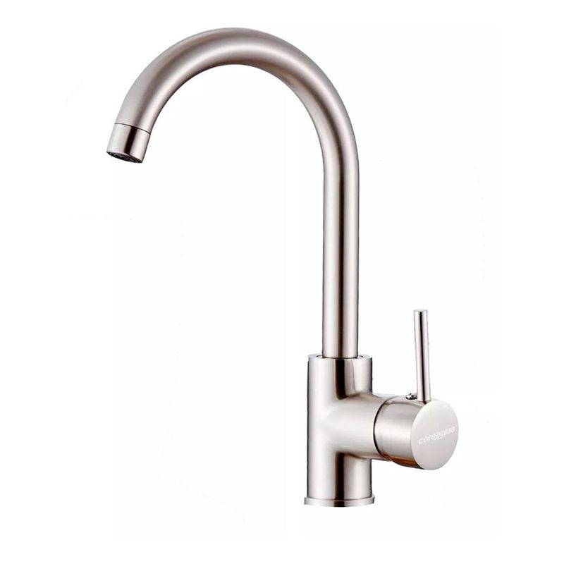 COREAQUA - Llave Monomando Lavaplatos Griferia Cocina Premium Coreaqua