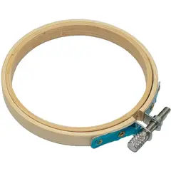 GENERICO - Bastidor 3'' 7.6cm para bordar de madera Bambú
