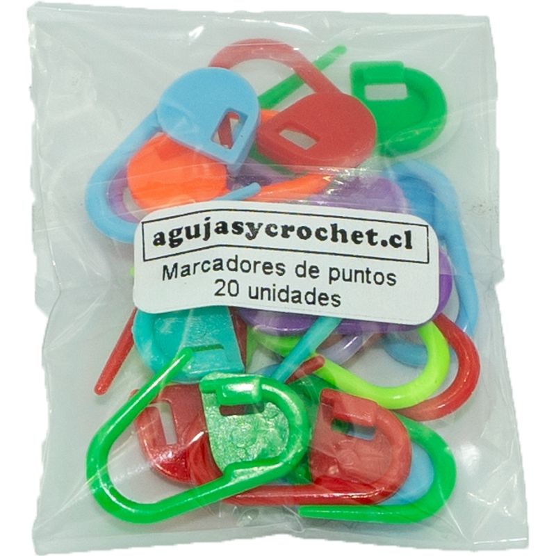 GENERICO - Marcadores de puntos para tejidos, sobre 20 unidades
