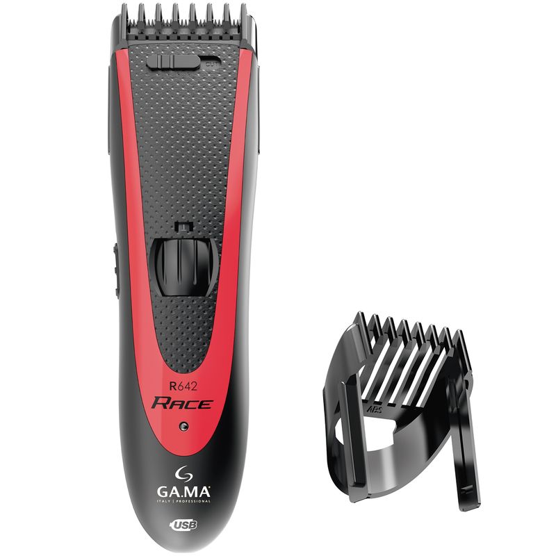 GAMA - Cortapelos Clipper Gama M Race R642 Inalámbrico USB