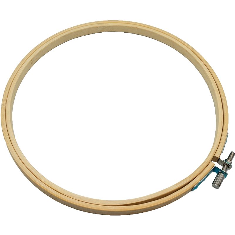 GENERICO - Bastidor 7'' 17.8cm para bordar de madera Bambú