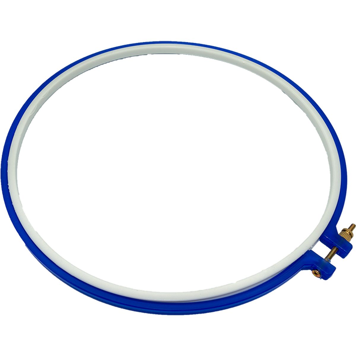 GENERICO - Bastidor 25cm para bordar de plástico con tornillo